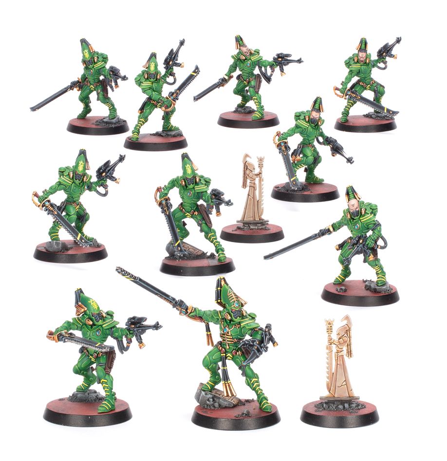 Games Workshop Warhammer 40K Kill Team Blades of Khaine Aeldari Striking Scorpion Aspect Warriors