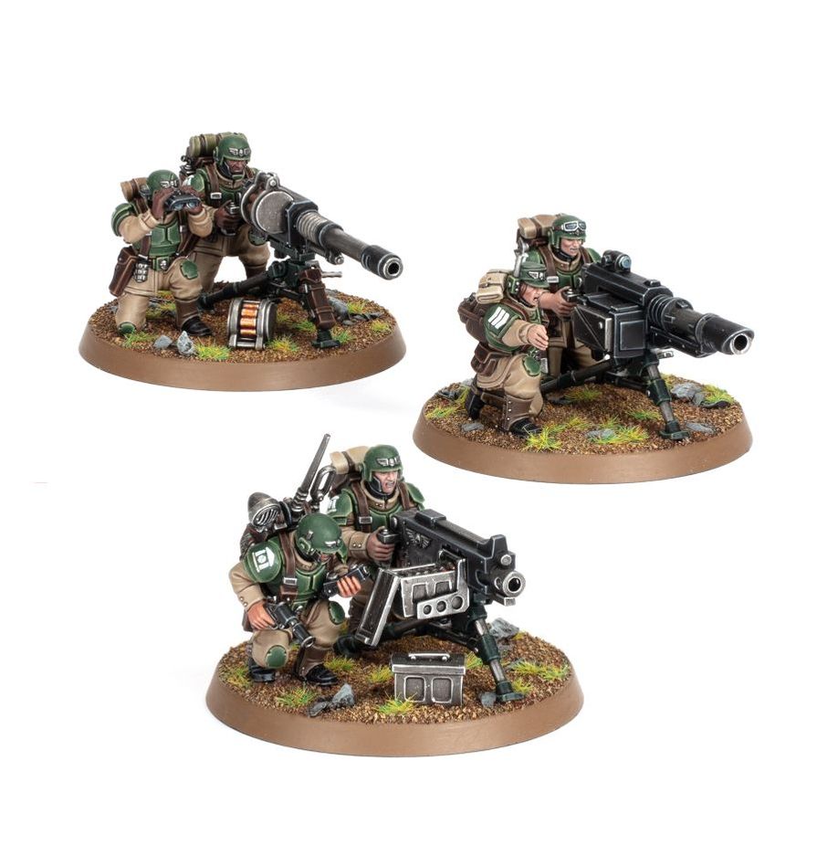 Games Workshop Warhammer 40,000 40k Astra Militarum Heavy Weapons Squad