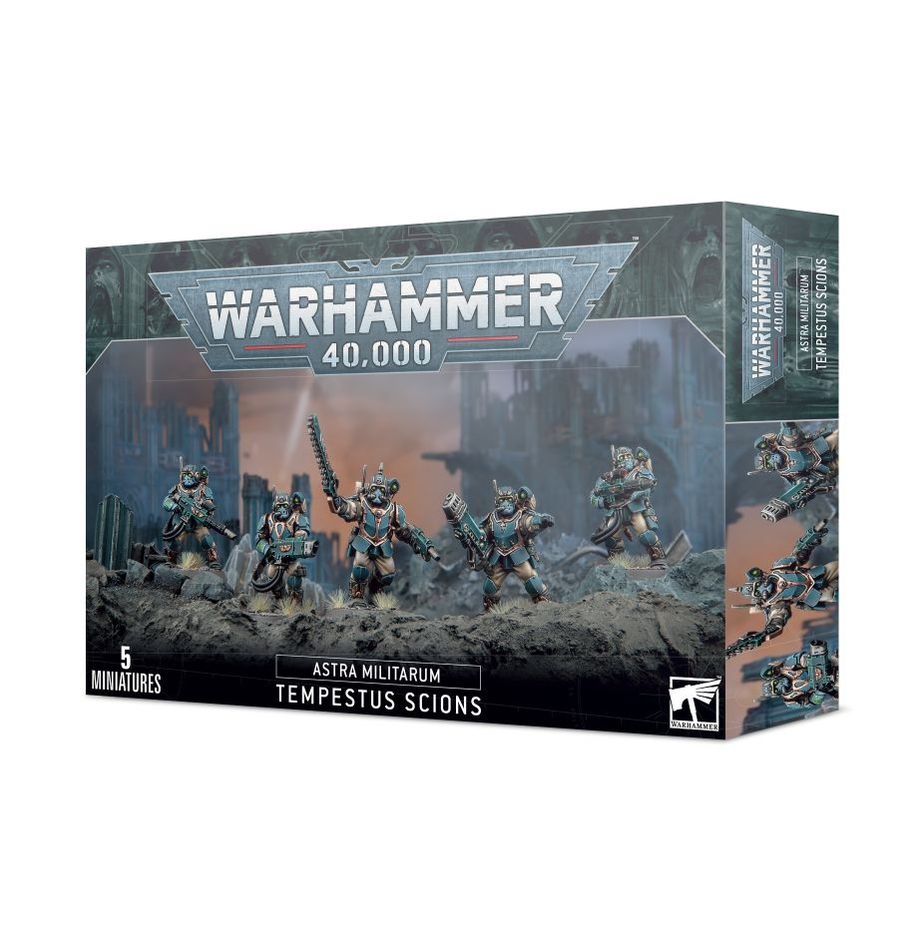 Games Workshop Warhammer 40,000 40k Astra Militarum Tempestus Scions
