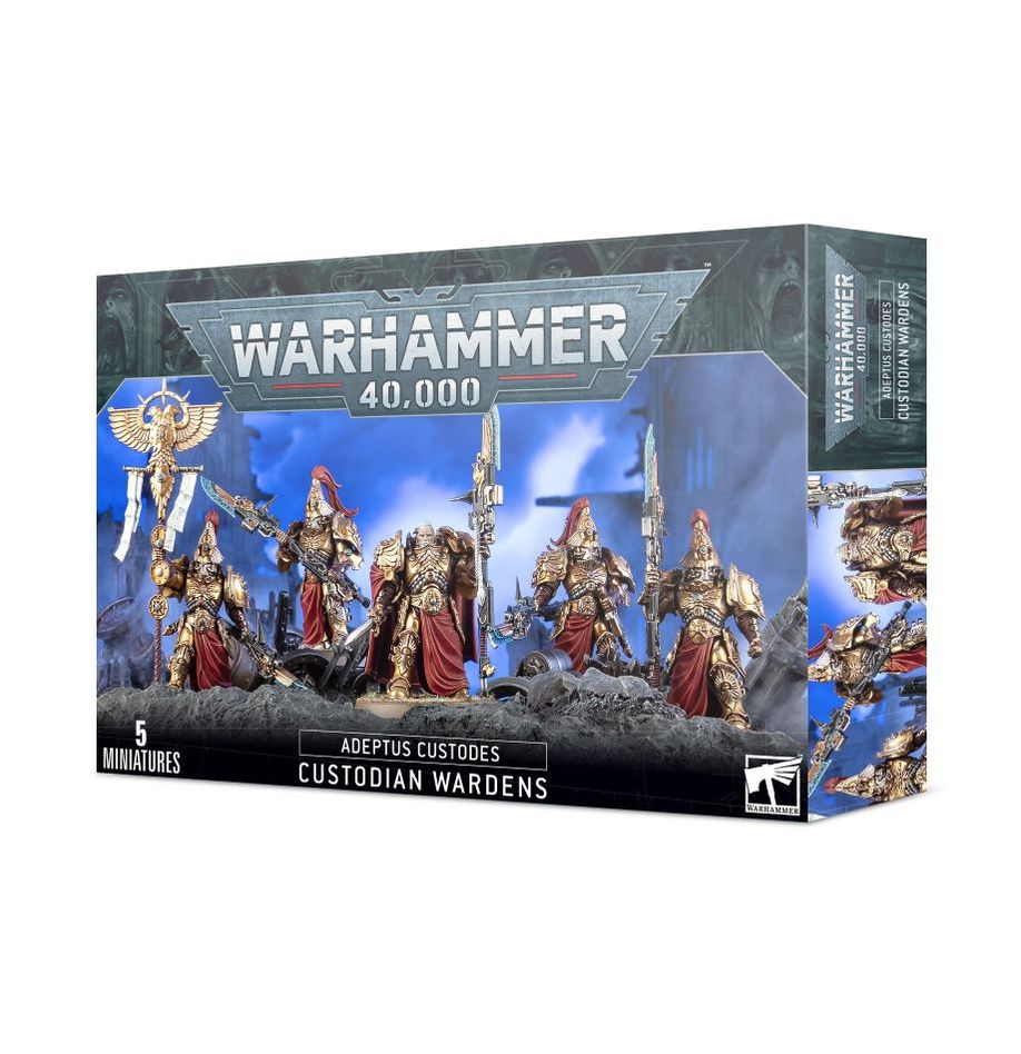 Games Workshop Warhammer 40K Adeptus Custodes Custodian Wardens