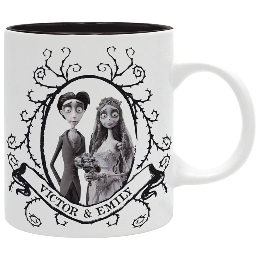 ABYstyle Corpse Bride Victor & Emily Ceramic Coffee Tea Mug