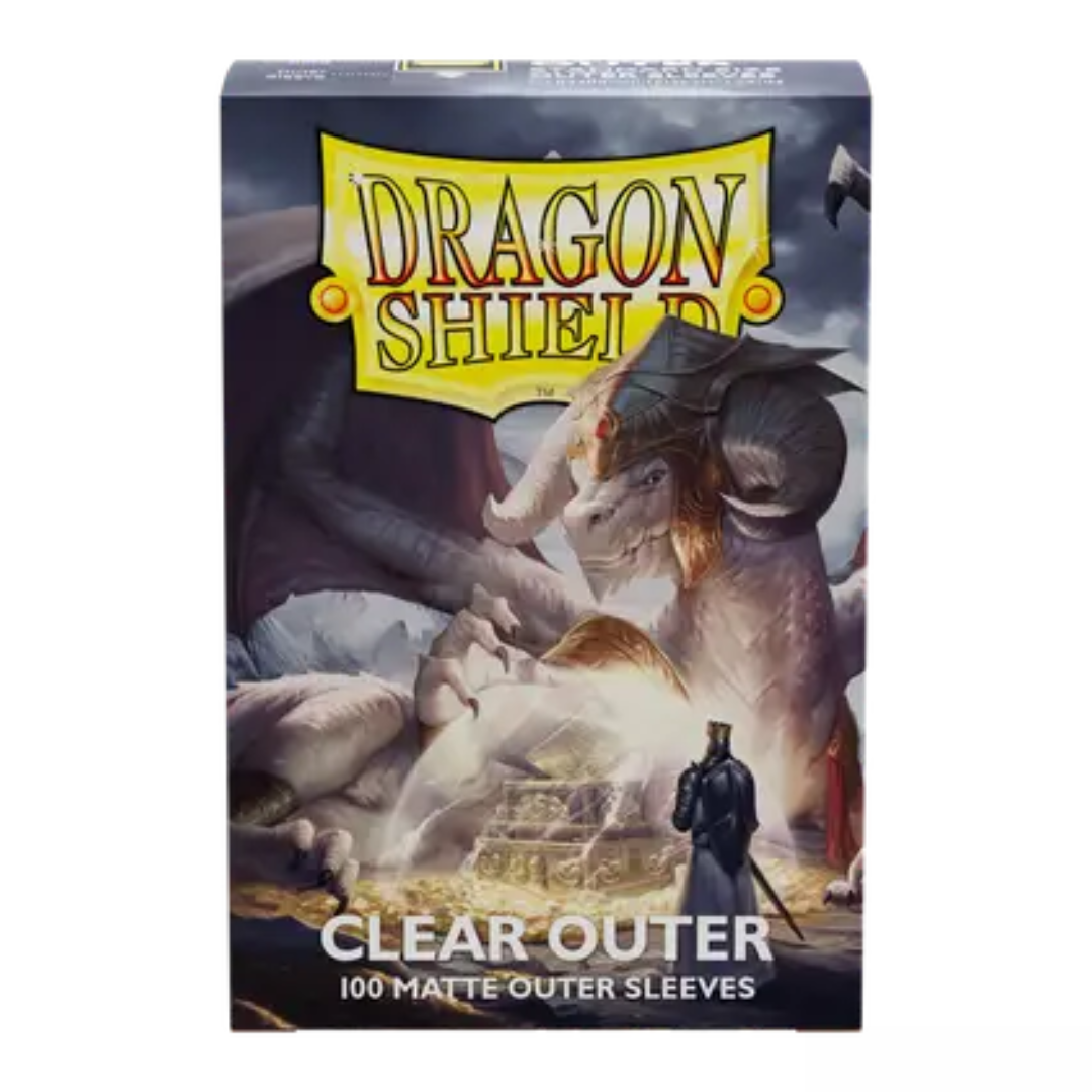 Sleeves: Dragon Shield: Outer Sleeves Matte: Clear (100)