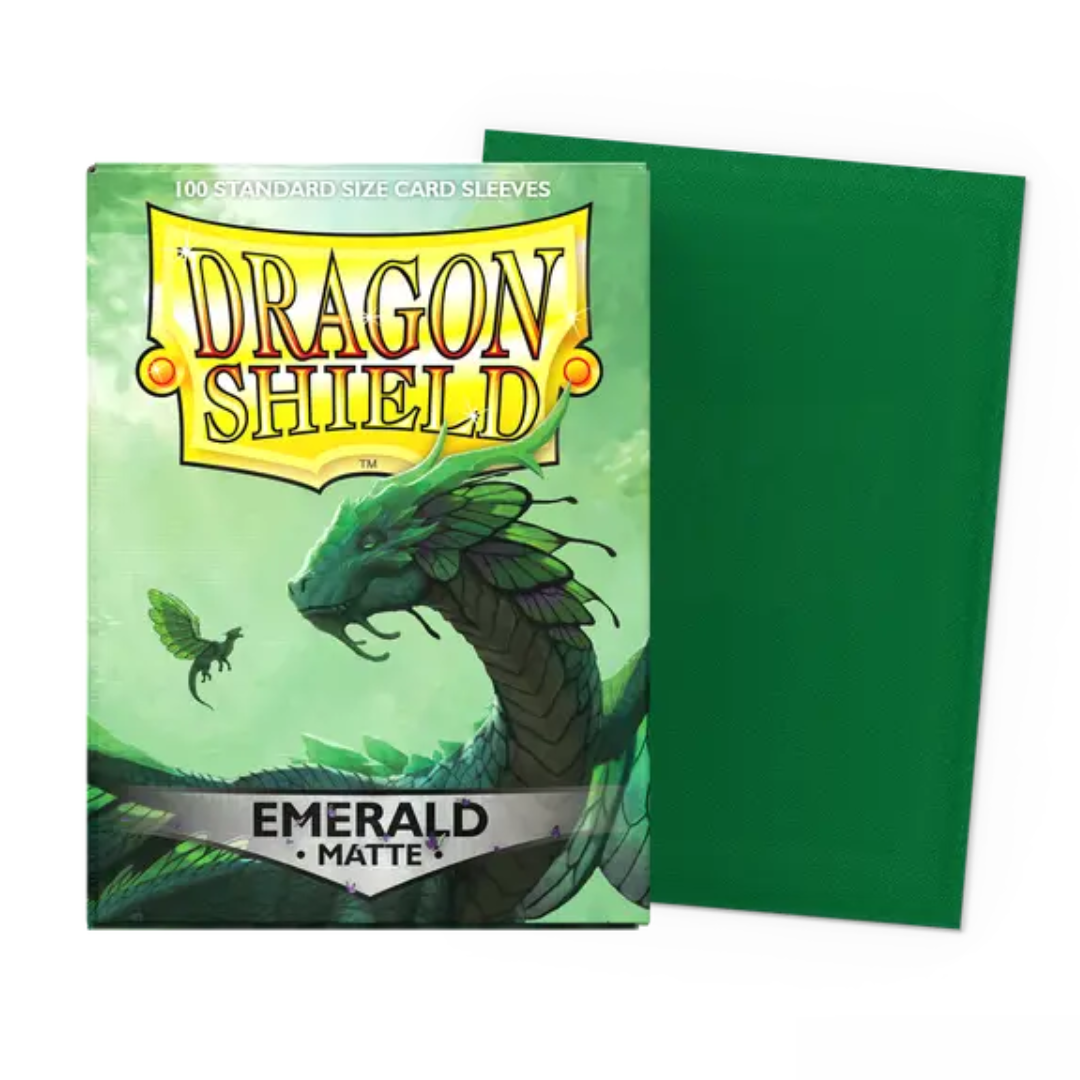 Sleeves: Dragon Shield: Matte: Emerald (100)