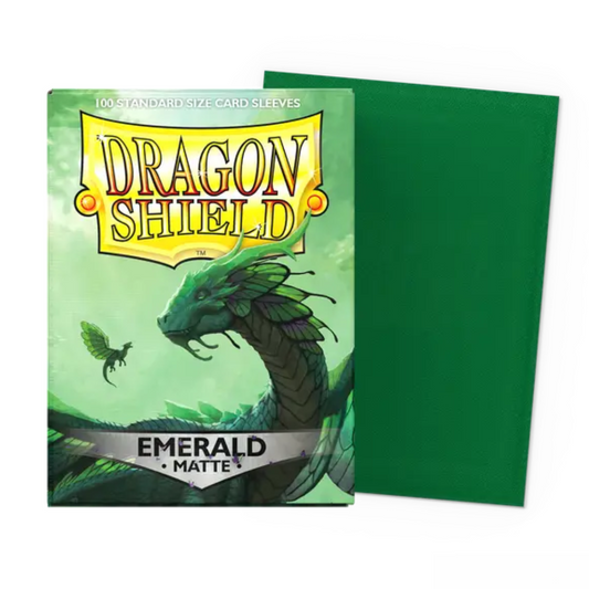 Sleeves: Dragon Shield: Matte: Emerald (100)