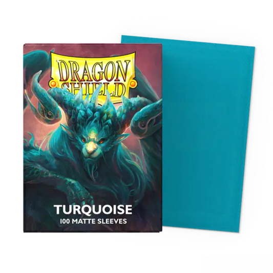 Sleeves: Dragon Shield: Matte: Turquoise (100)
