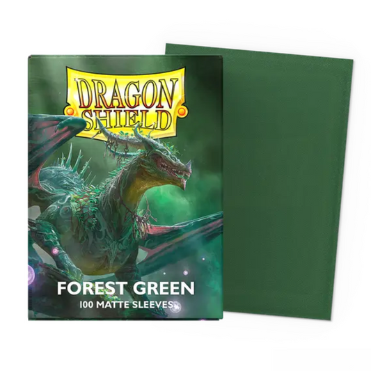 Sleeves: Dragon Shield: Matte: Forest Green (100)