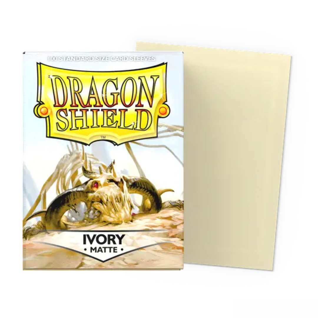 Sleeves: Dragon Shield: Matte: Ivory (100)