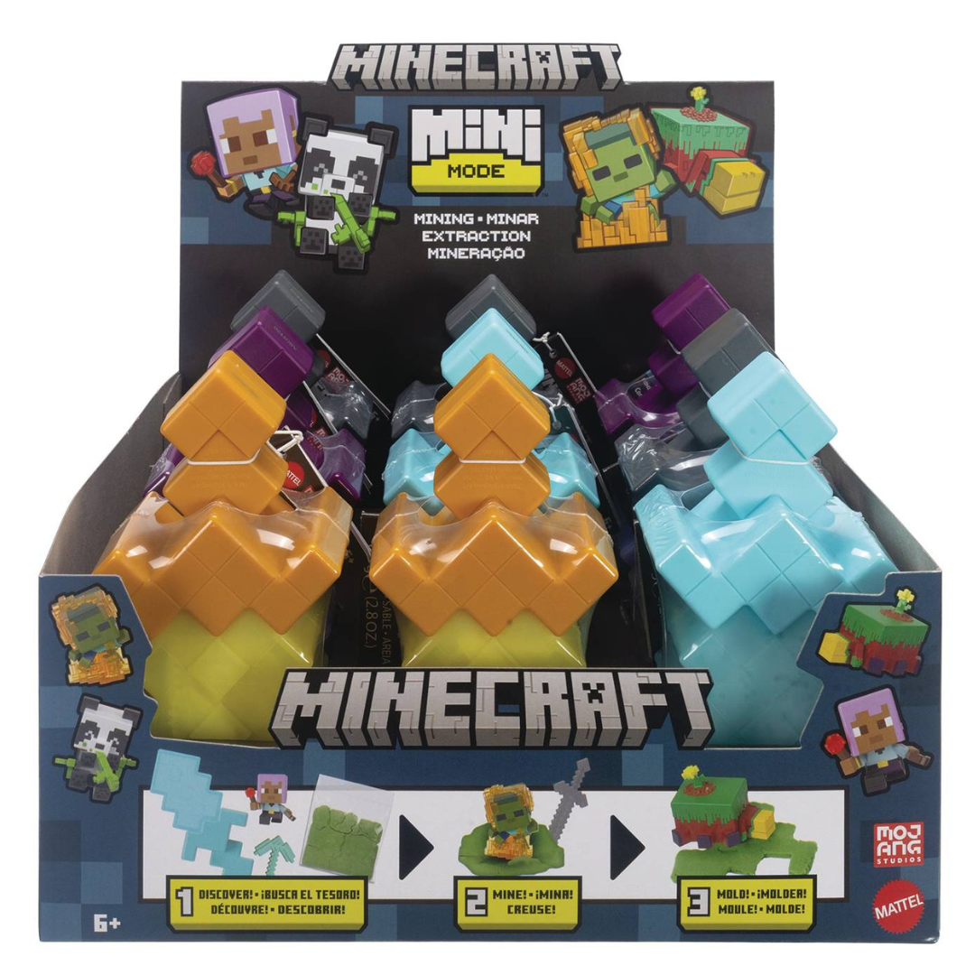 Minecraft Mini Mode Mining Assortment - 1 Piece Grey