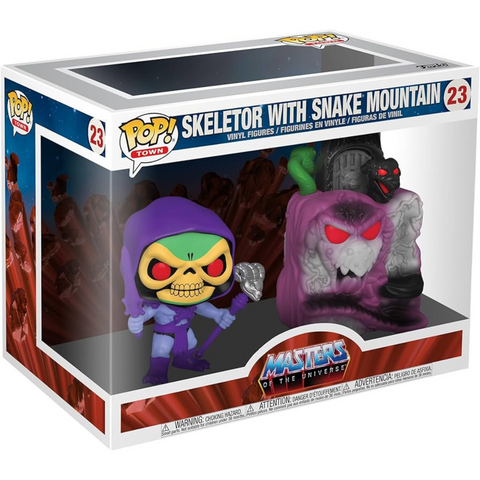 Funko Masters of the Universe MOTU Skeletor with Snake Mountain 23