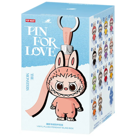 Labubu Pin for Love  Blind Box (N-Z) - 1 Blind Box