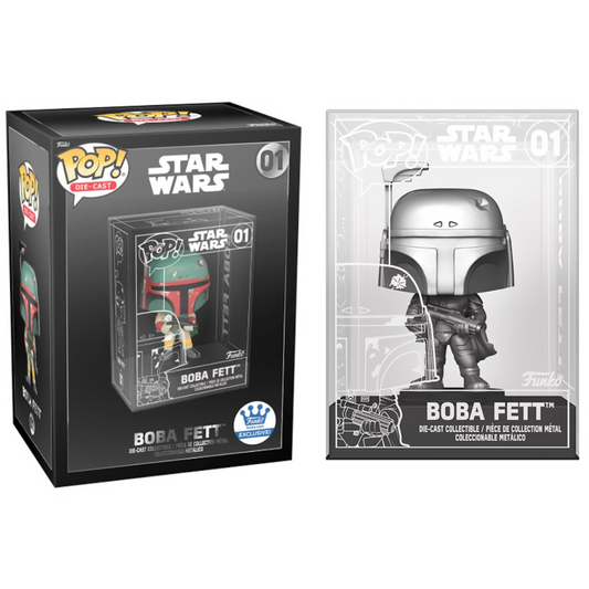 Funko Pop Star Wars Boba Fett 01 Die-Cast Collectibles