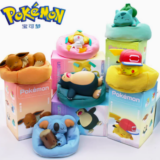 Pokemon Starry Dream Series Sleeping Kawaii Open Box - 1 Blind Box