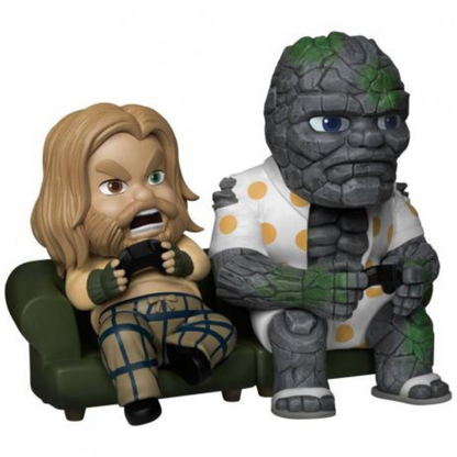 BEAST KINGDOM: Avengers: Endgame Bro Thor & Korg Game Time PX Exclusive 2021 Beast Kingdom Exclusive