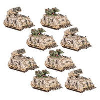 GAMES WORKSHOP WARHAMMER THE HORUS HERESY WHIRLWIND/SKORPIUS MISSILE TANK SQUADRONS