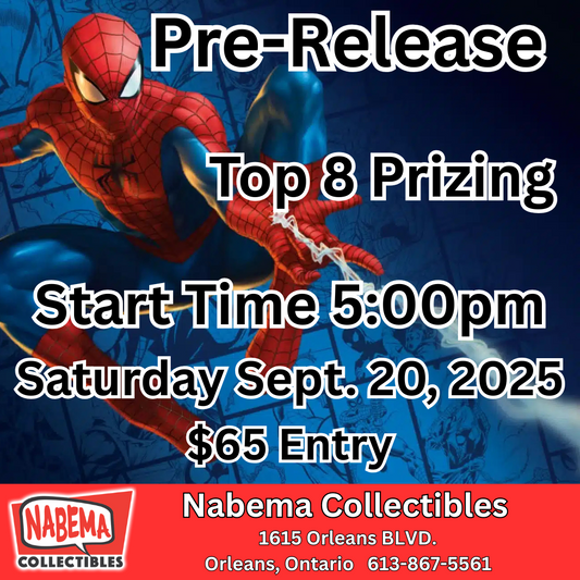 Pre-Release Spider-Man Magic the Gathering!
