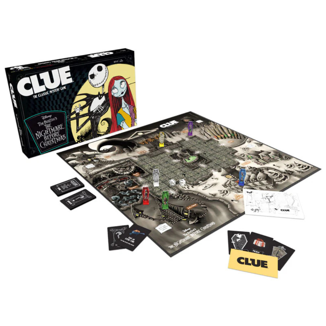 Clue Board Game NBX Nightmare Before Christmas