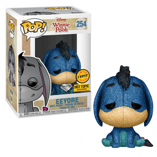 Funko Pop Disney Winnie the Pooh Eeyore 254 Hot Topic Diamond Chase