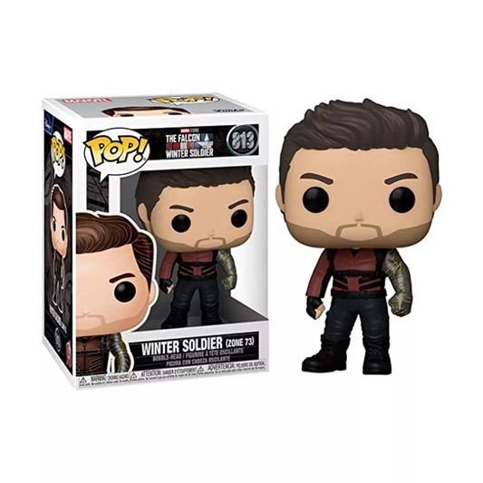 Funko Pop Marvel The Falcon and the Winter Soldier Winter Soldier (Zone 73) 813