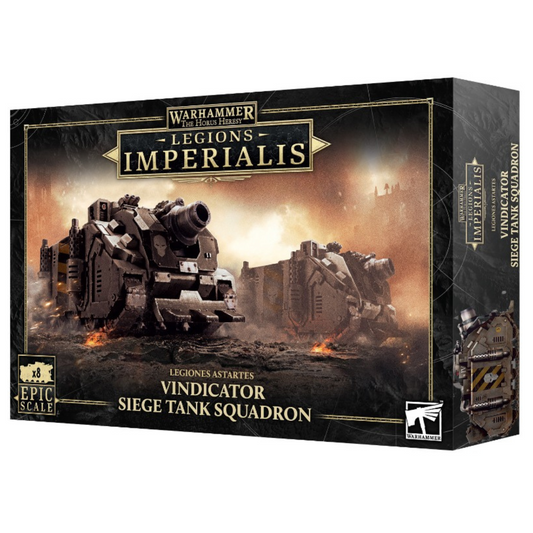 GAMES WORKSHOP WARHAMMER THE HORUS HERESY VINDICATOR SIEGE TANK SQUADRON