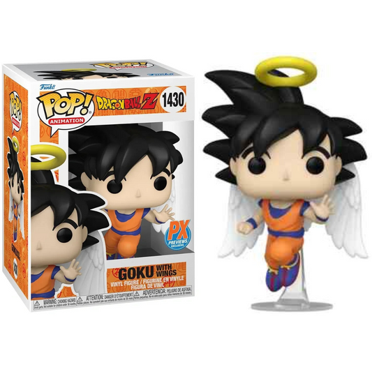 Funko Pop Anime Dragon Ball Z Goku with Wings 1430 PX Exclusive