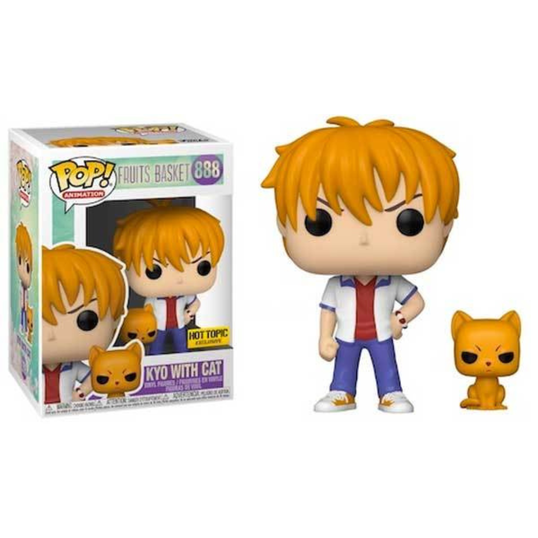Funko Pop Anime Fruits Basket Kyo with Cat 888