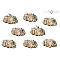 GAMES WORKSHOP WARHAMMER THE HORUS HERESY VINDICATOR SIEGE TANK SQUADRON