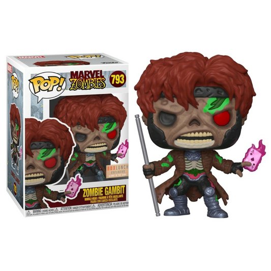 Funko Pop Marvel Zombie Gambit 793 Special Edition GITD