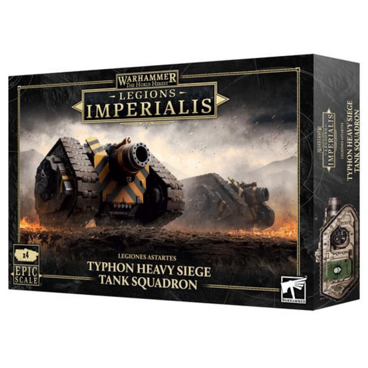 GAMES WORKSHOP WARHAMMER THE HORUS HERESY TYPHON HEAVY SIEGE TANK SQUADRON