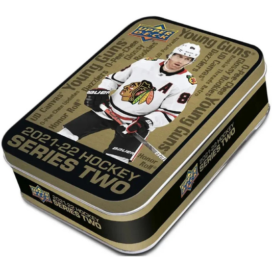 2021-22 Upper Deck Series 2 Hockey Tin Box