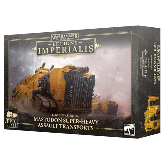 GAMES WORKSHOP WARHAMMER THE HORUS HERESY MASTODON SUPER-HEAVY ASSAULT TRANSPORTS