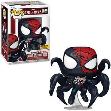 Funko Pop Marvel Spider-Man 2 Advanced Suit 2.0 Symbiote Takeover 1029 Gameverse Hot Topic