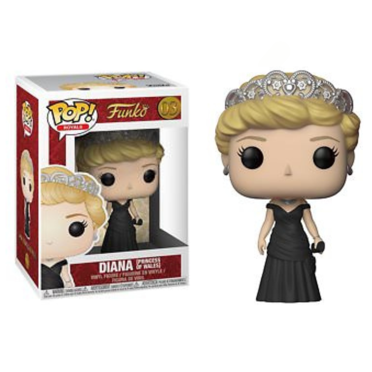 Funko Pop Royals Diana (Princess of Wales) 03