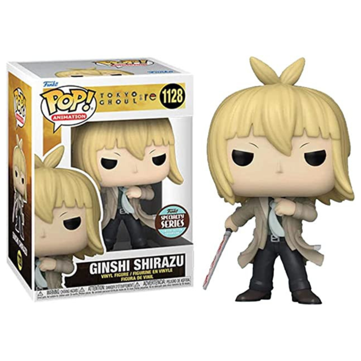 Funko Pop Anime Tokyo Ghoul : RE Ginshi Shirazu 1128