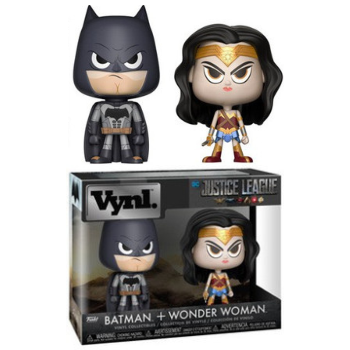 Funko Vynl DC Comics Justice League Batman + Wonder Woman