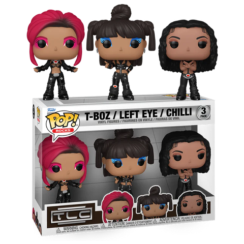 Funko Pop Music TLC T-Boz / Left Eye / Chilli 3pack