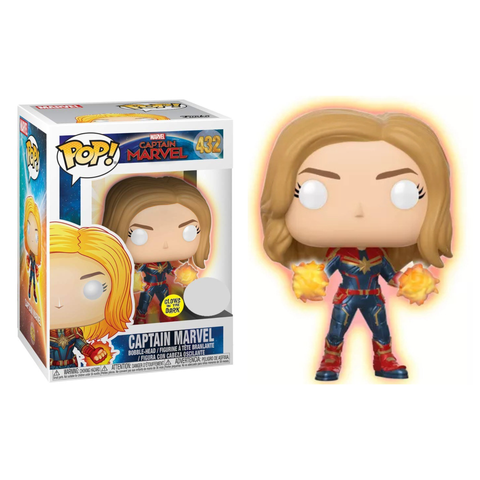 Funko Pop Marvel Captain Marvel 432 GITD