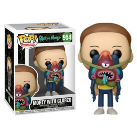 Funko Pop Animation Rick and Morty Morty with Glorzo 954