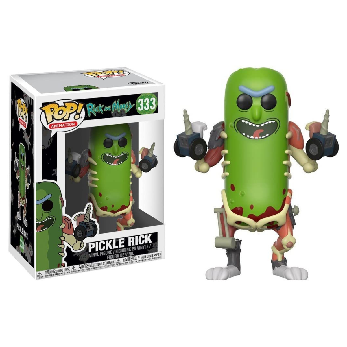 Funko Pop Animation Rick and Morty Pickle Rick 333