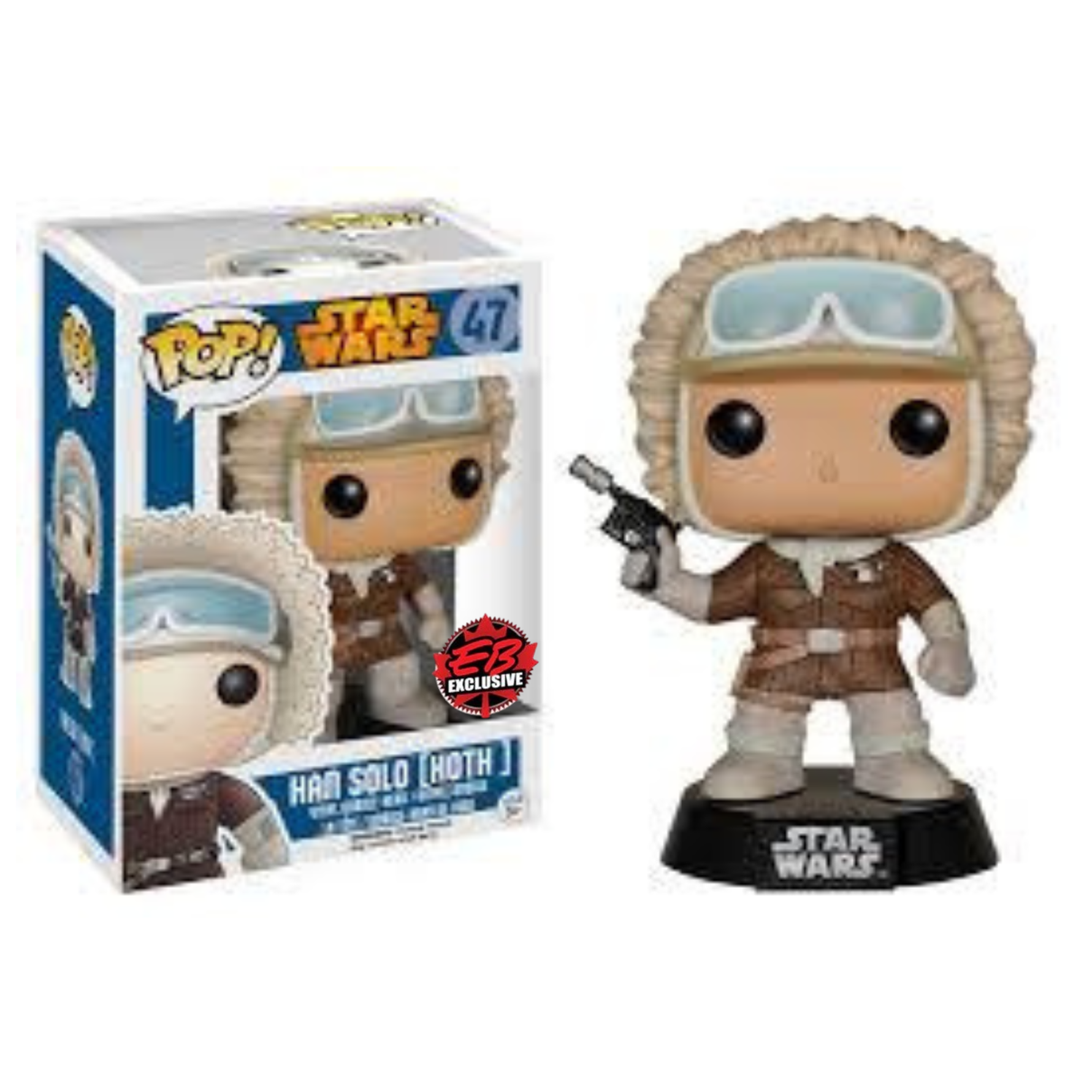 Funko Pop! Star Wars Han Solo [Hoth] 47 Eb Exclusive