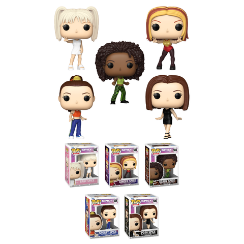 Funko Pop Music Spice Girls 502, 503, 504, 505, 506 SET of 5