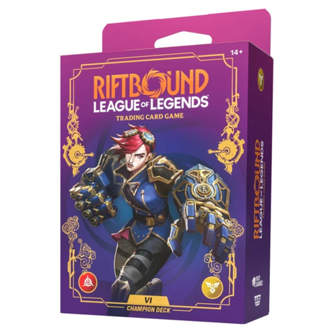 RIFTBOUND LEAGUE OF LEGENDS TCG Vi CHAMPION DECK - 1 DECK