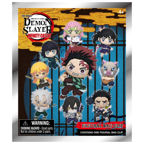 3D Foam Bag Clip Demon Slayer The Movie Infinity Castle - 1 Piece