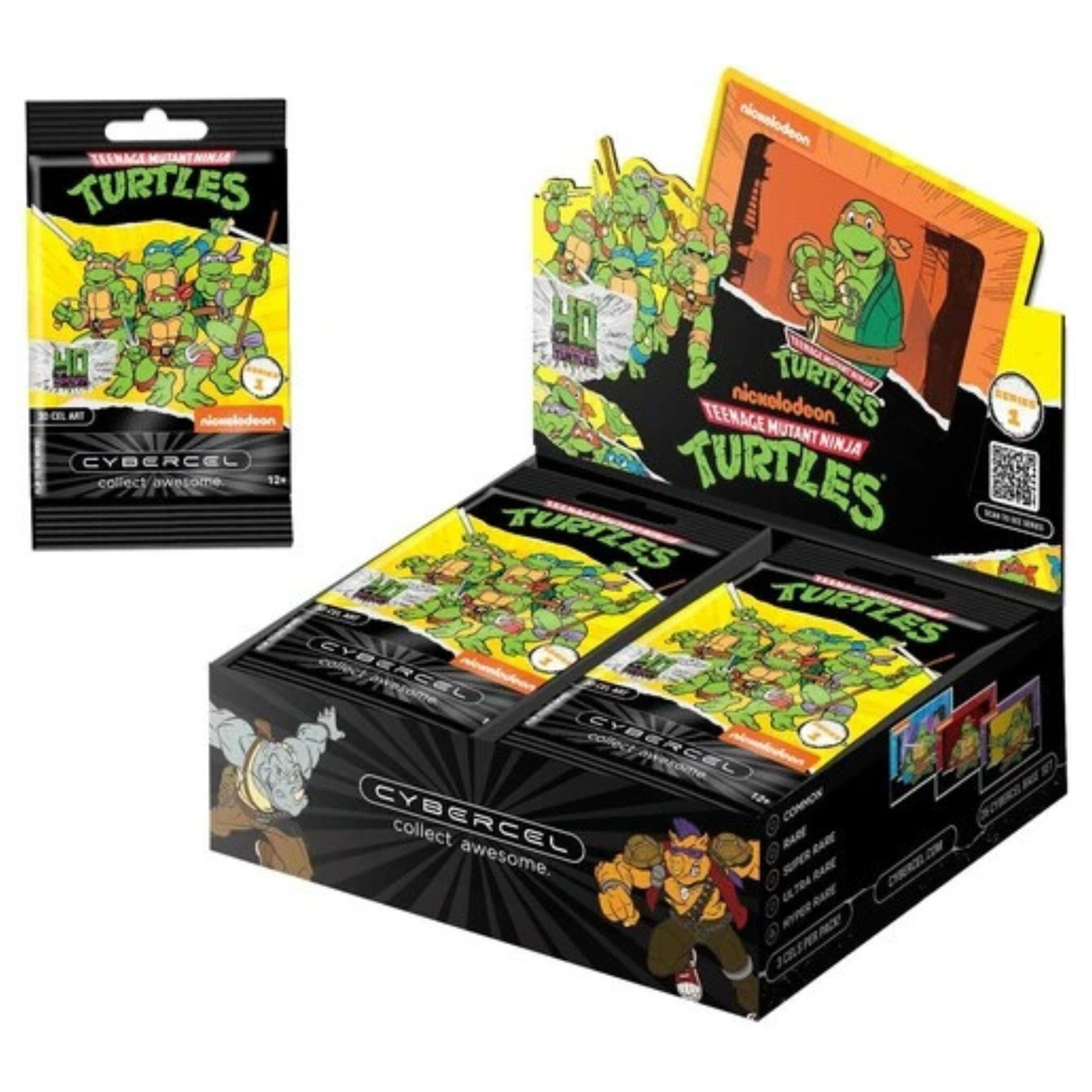 Cybercel Teenage Mutant Ninja Turtles Series 1 Booster Box