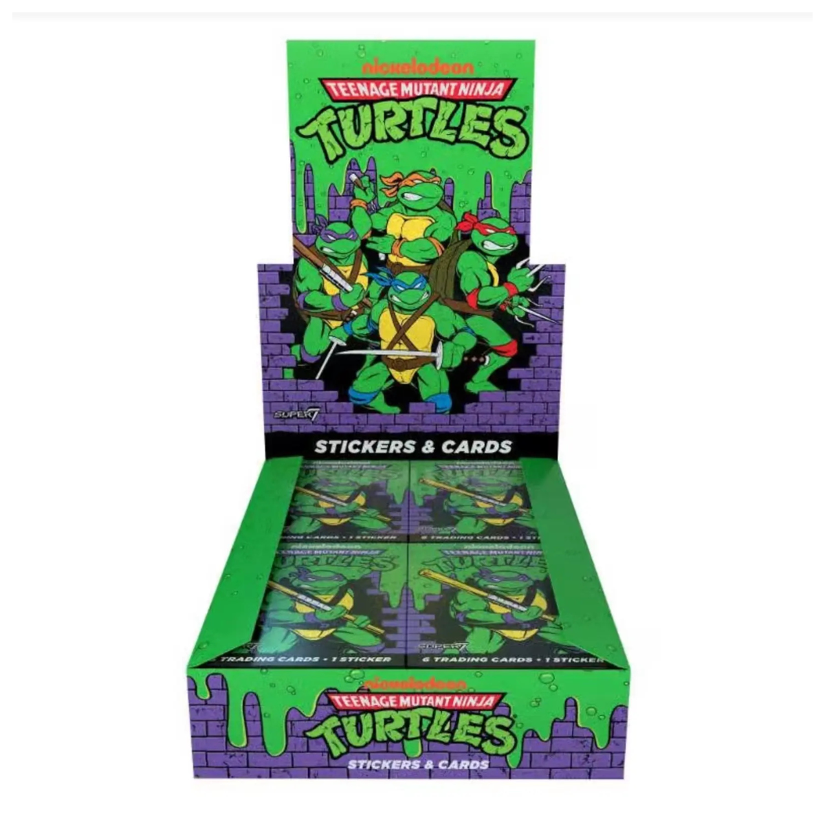 S7 Teenage Mutant Ninja Turtles Trading Cards Booster Box