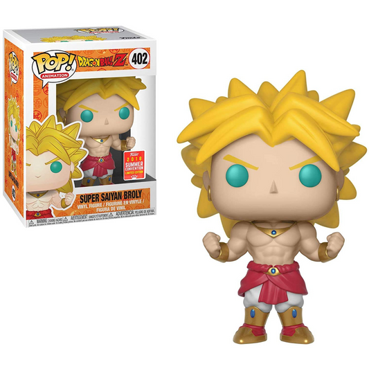 Funko Pop Dragon Ball Z Super Saiyan Broly 402 2018 Summer Convention