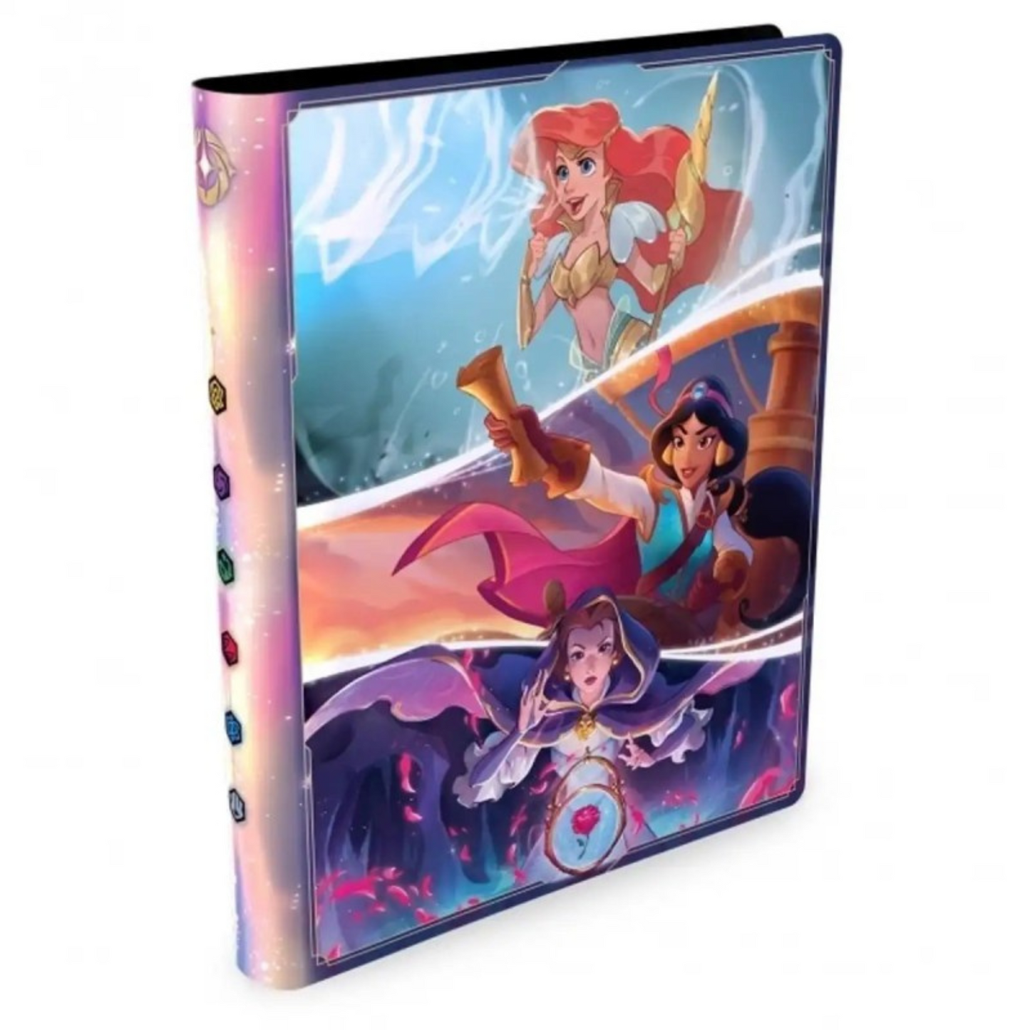 DISNEY LORCANA SET 9 PORTFOLIO (ARIEL, JASMINE, BELLE)