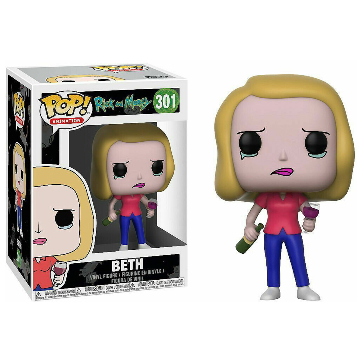Funko Pop Animation Rick and Morty Gamer Beth 301