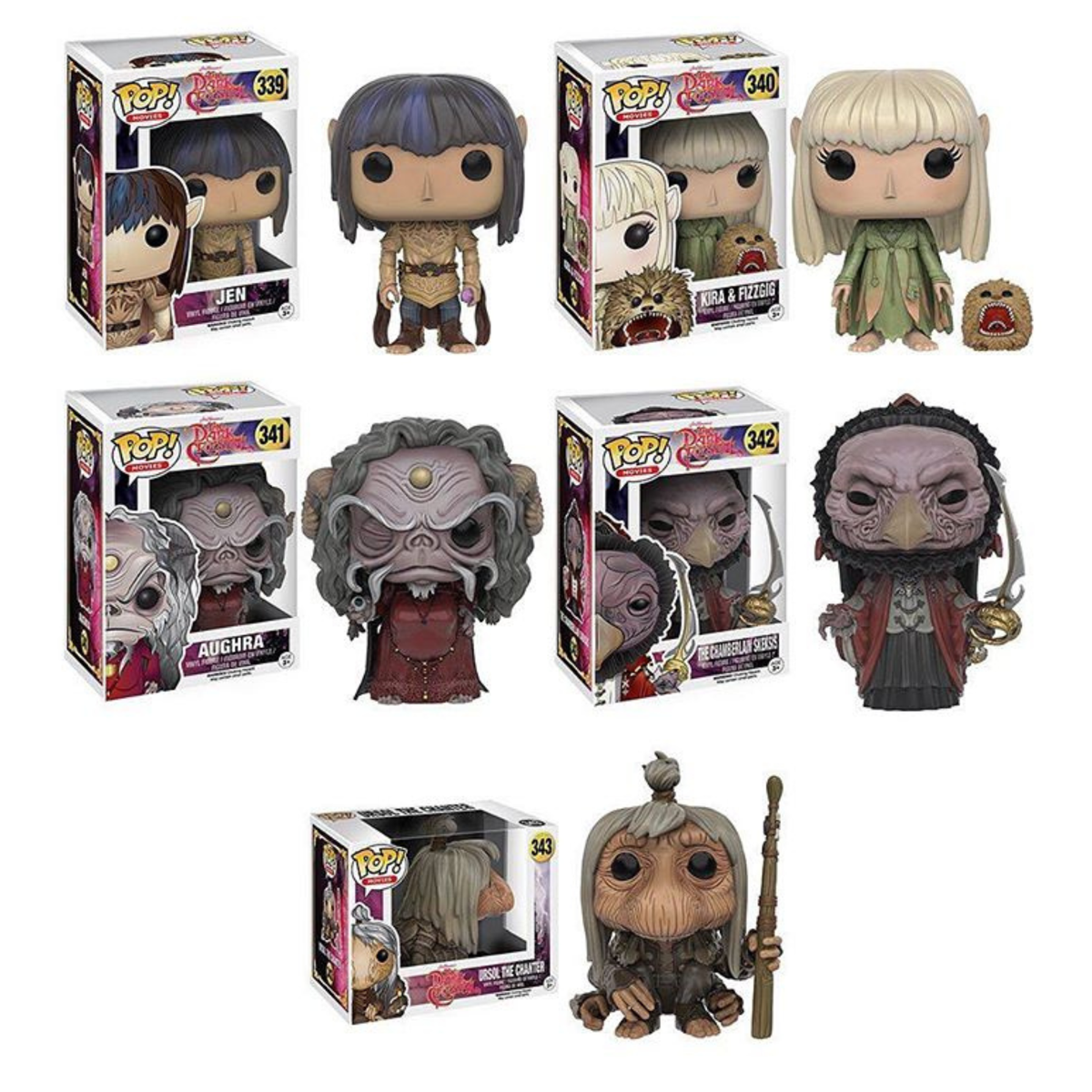 Funko Pop Movies The Dark Crystal SET of 5