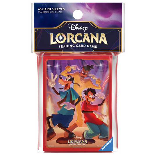 DISNEY LORCANA CARD SLEEVES SET 9 PACK A GOOF TROOP