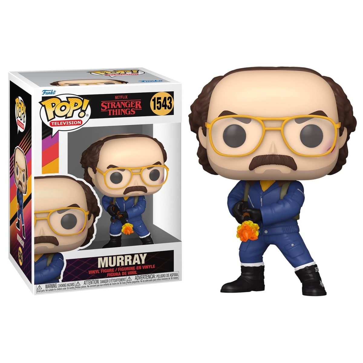 Funko Pop Stranger Things Murray 1543